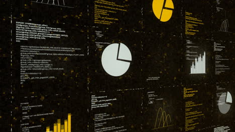 data visualization on a digital interface