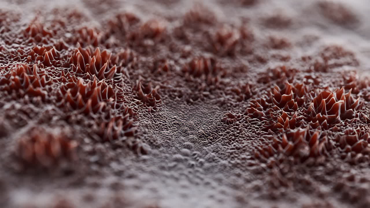 Abstract Macro View of Organic Textured Surface
