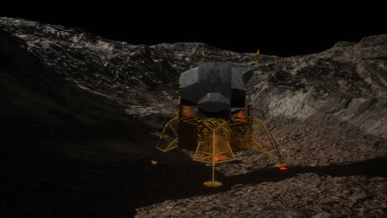 lunar landing mission on the Moon