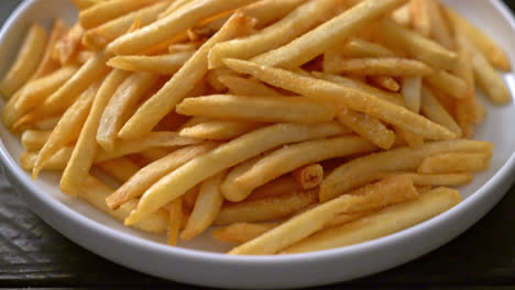 French-fries-or-potato-chips-with-sour-cream-and-ketchup