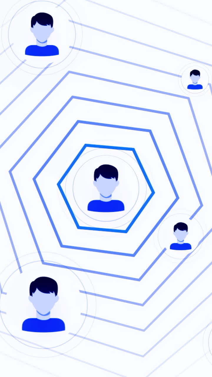 red de conexiones entre personas