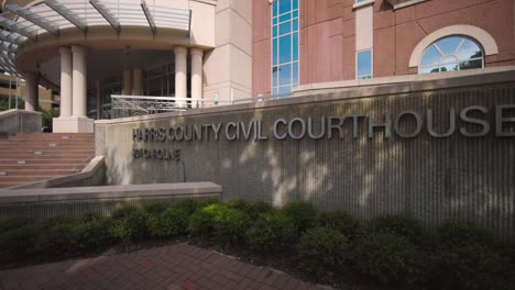 Establishing-shot-of-the-Harris-County-Civil-courthouse-building