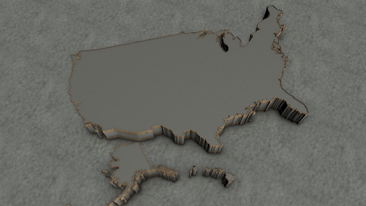 미국 지도 배경 4k