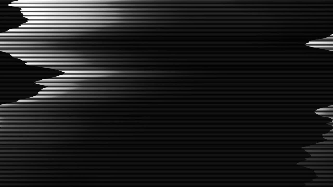 Glitch noise static television VFX effect
