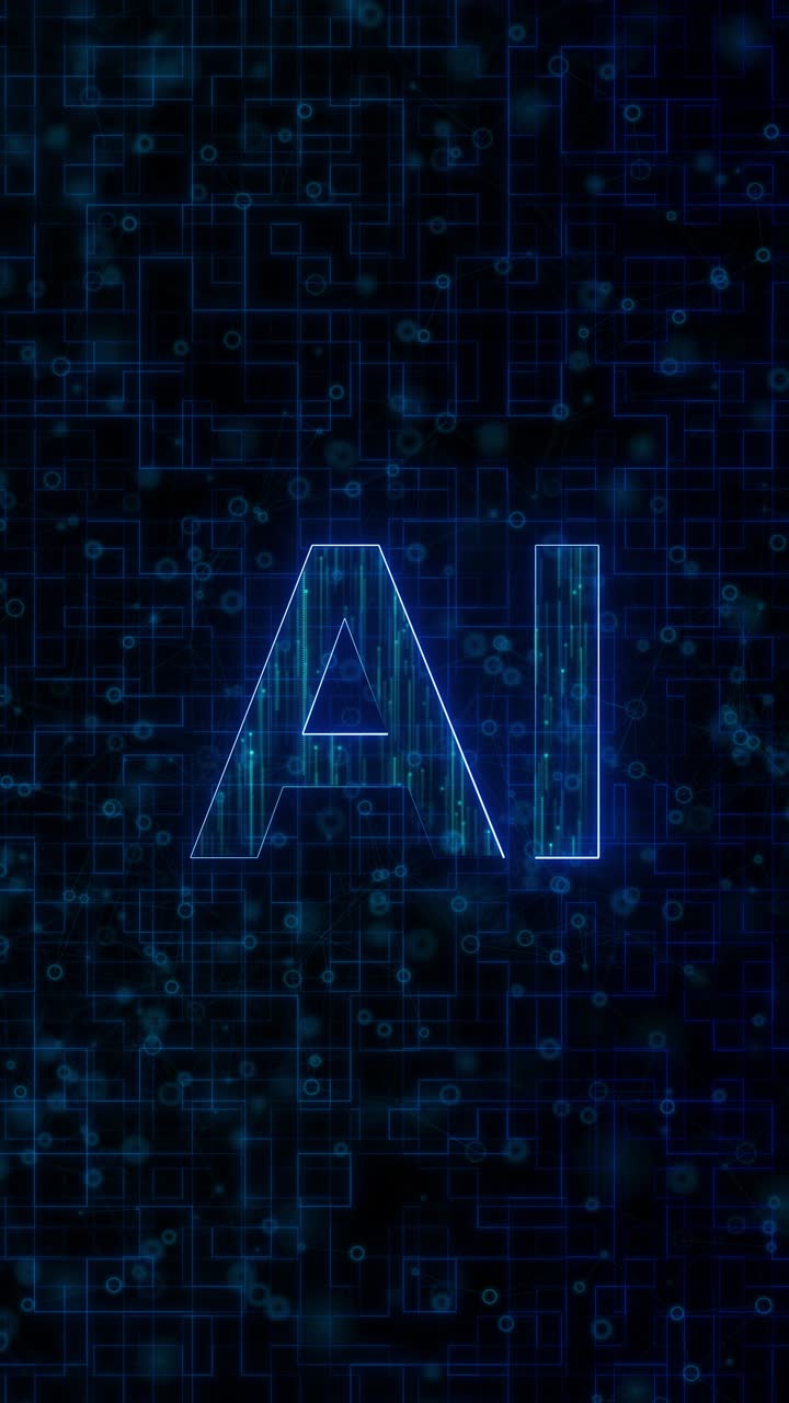 AI Artificial Intelligence Digital Technology Background