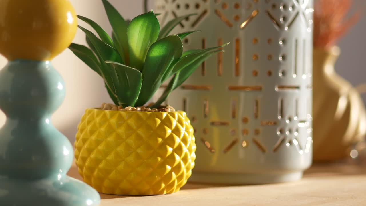 Colorful Home Decor Display