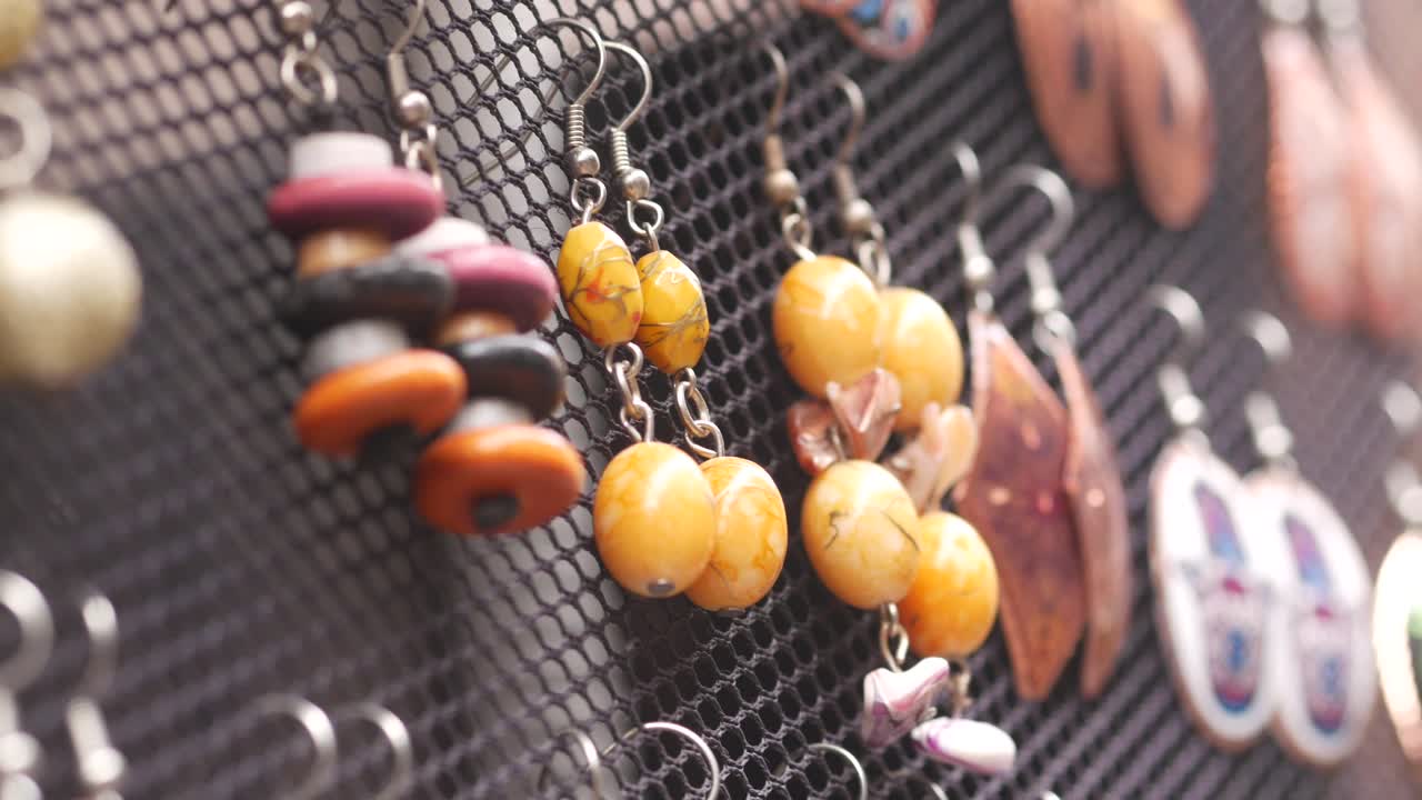 Handmade Earrings Display