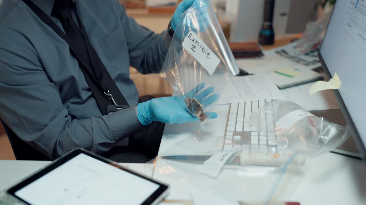 Forensic Science Investigation at a Crime Scene