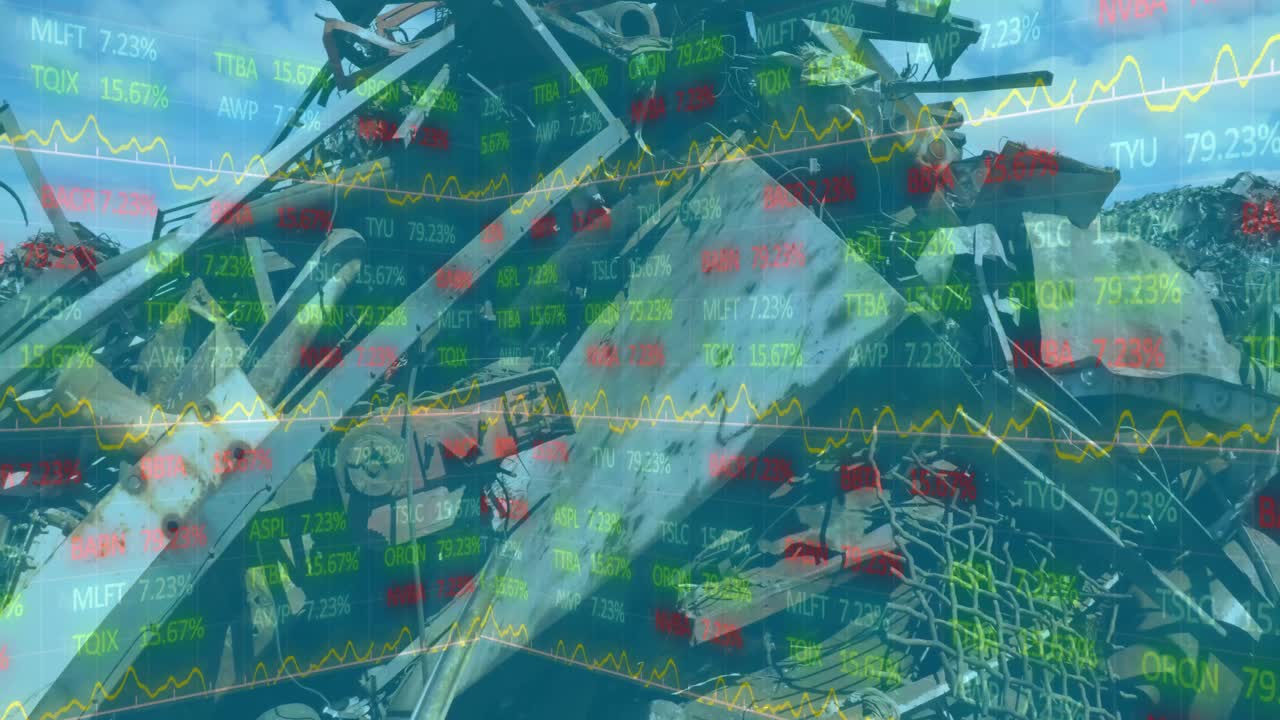 산업적 폐기 장소에 대한 주식 시장 데이터 처리