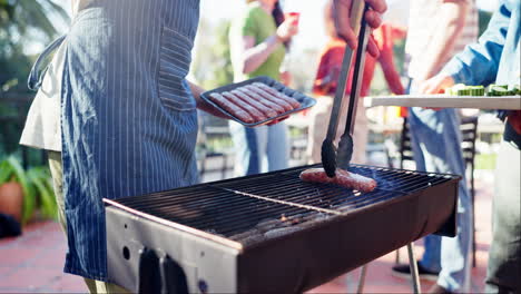 barbecue with friends