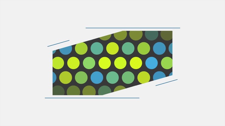 Colorful dots pattern