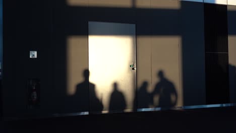 people silhouettes