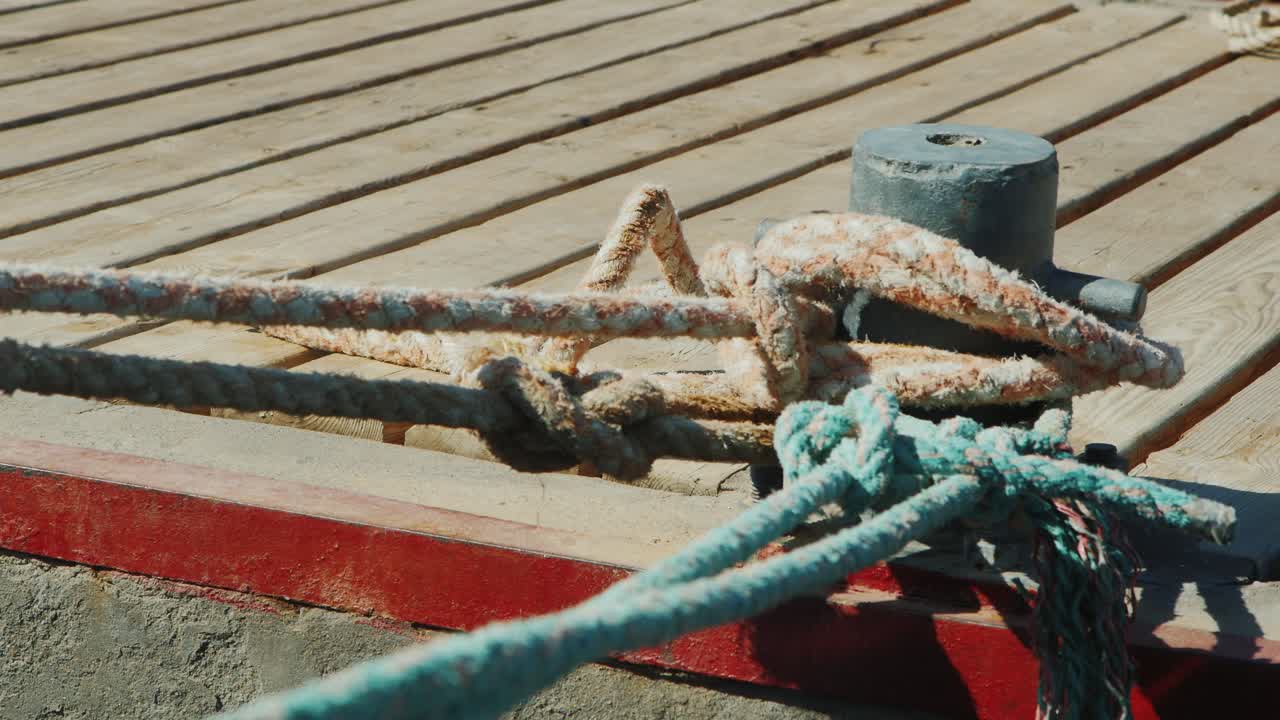 cabos de amarre y amarre