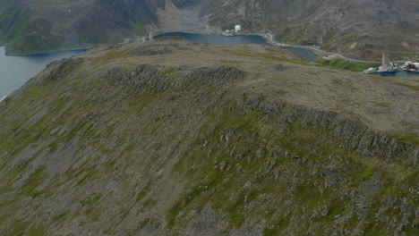 aspecto de la naturaleza en el clima subártico de noruega