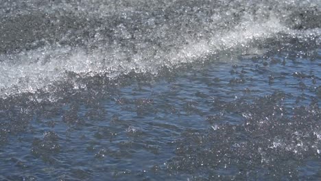 a small stream of melt water from the inland ice on greenland