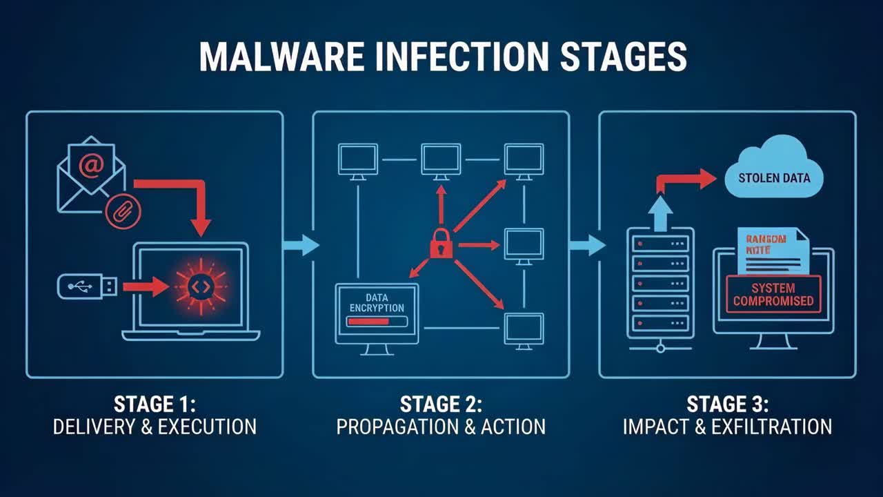 Malware Infection Stages