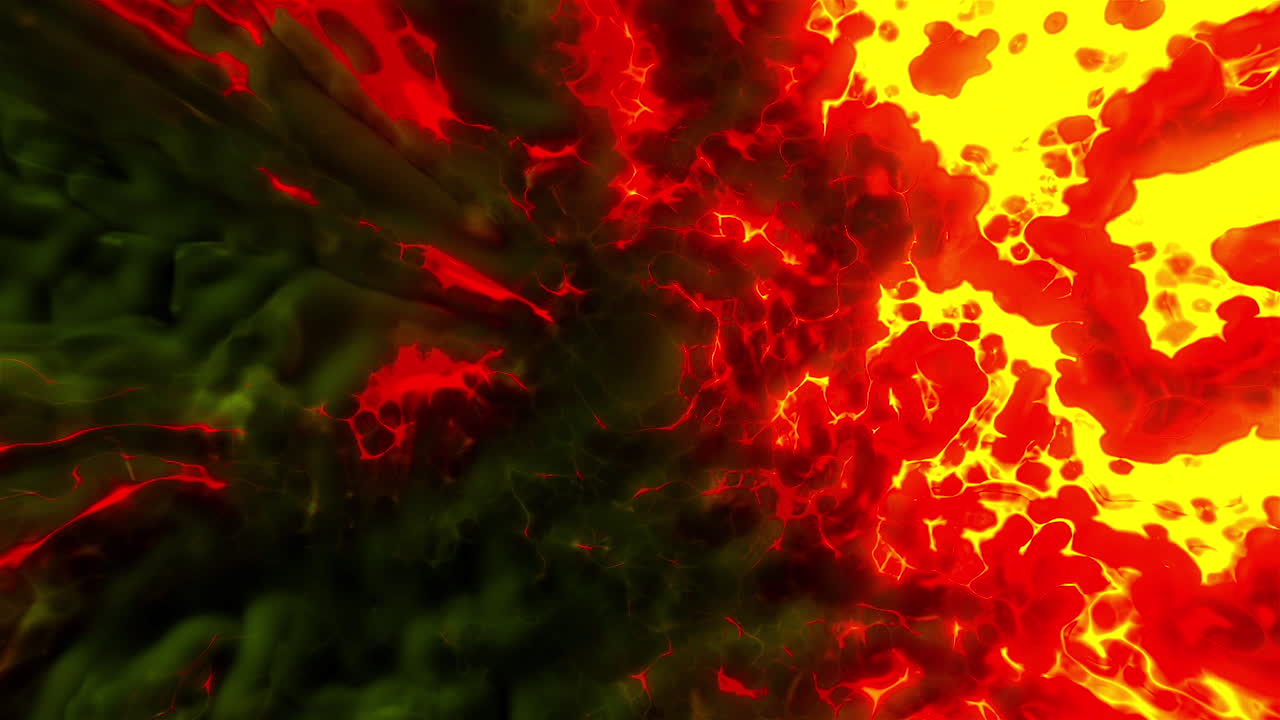 flujo de lava abstracto