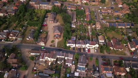 drone footage of traffic with overlay of target acquired text popping up on screen, could be used for remote activation footage of gps unit