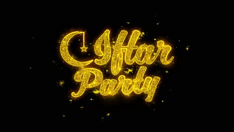 iftar party graphic design
