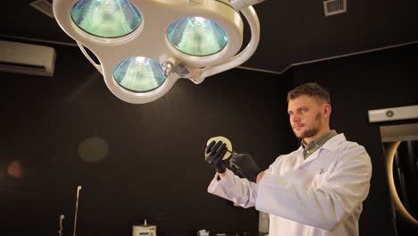 a plastic surgeon stands in the operating room and 4k 2025 08 04 23 00 50 utc.mov | advise, augmentation, augmentation surgery, beautiful