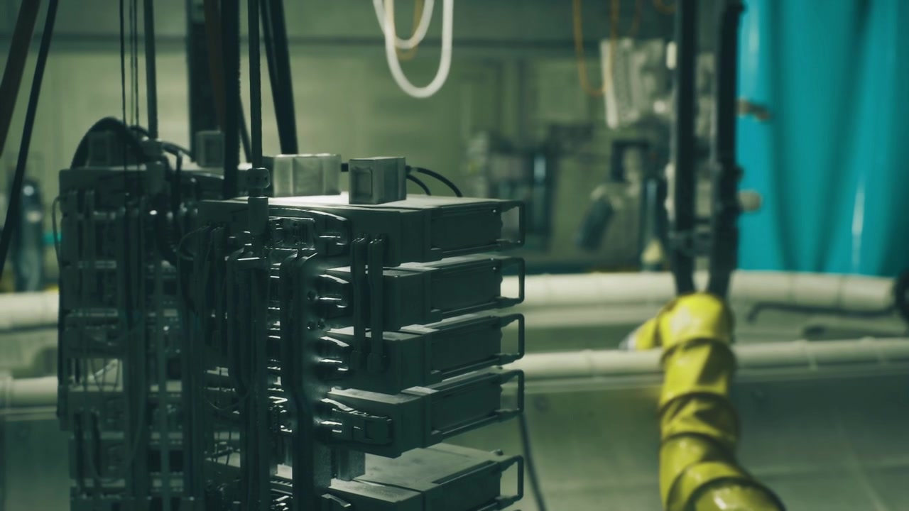 Unità di accumulo energetico efficienti esposte in condizioni di laboratorio specializzate.