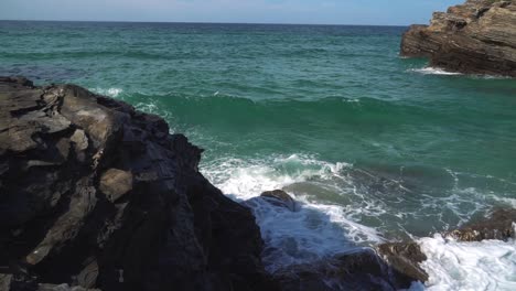 Slow-motion-gimbal-shot-of-beautiful-South-European-landscape-in-Spain