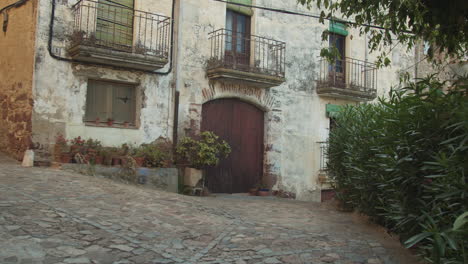 mysterious and creepy old town house