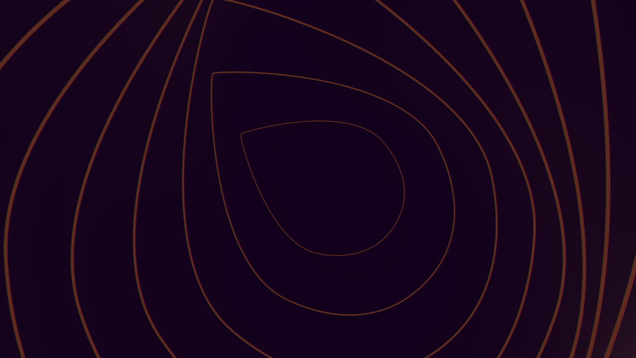 에너지 추상적인 어두운 배경과 회전하는 빨간 네온 선