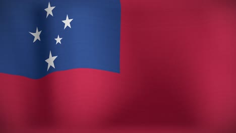 Animation-of-waving-flag-of-samoa