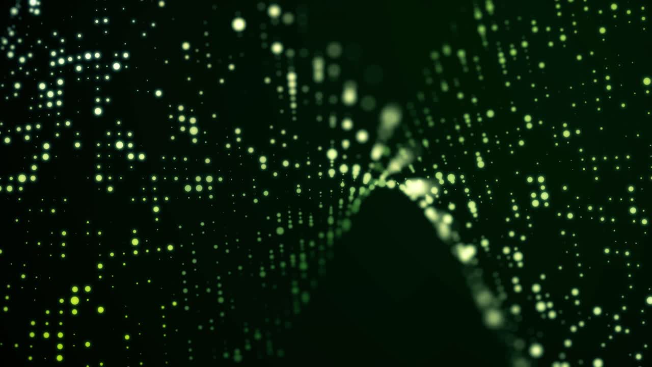 추상적인 녹색 반이는 점 배경