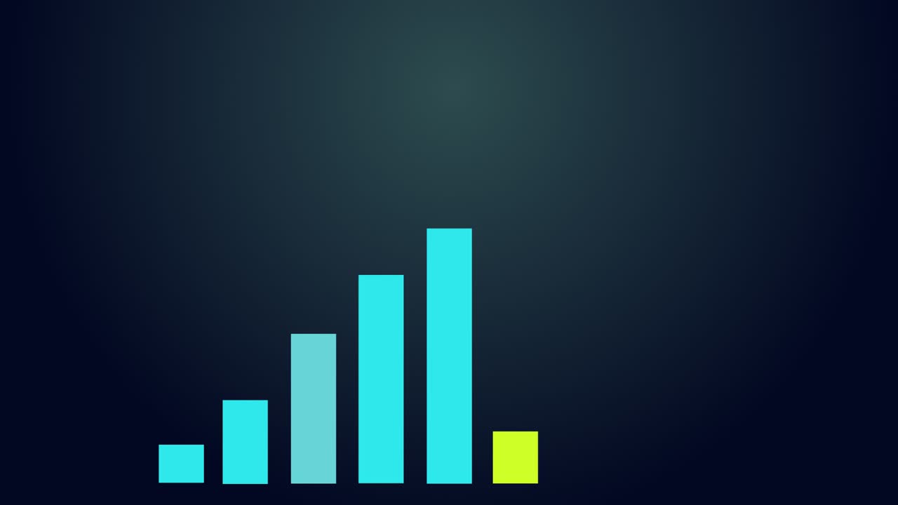 Business finance growth performance indicator