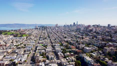 vista aérea del diseño del centro de san francisco y el área de la bahía velocidad 2x