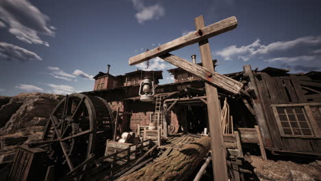 viejo molino del oeste