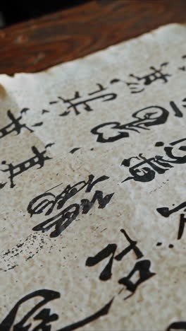 ancient manuscript