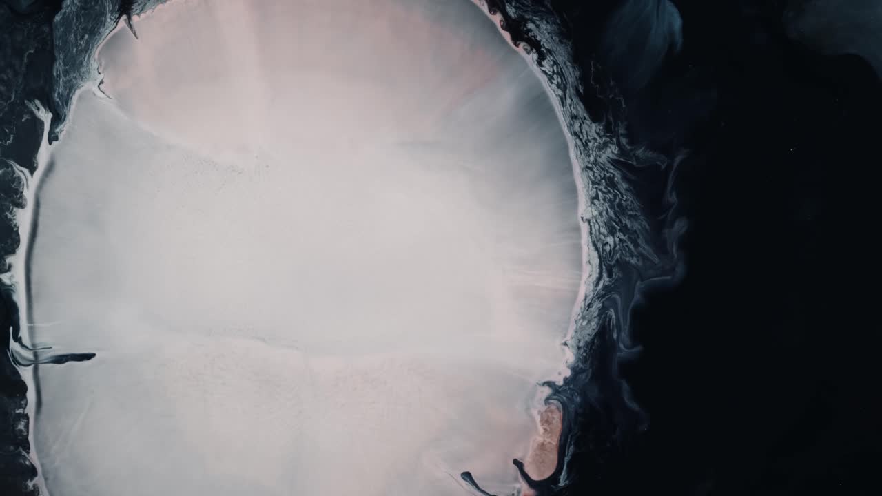 Concept psychedelic drug trip, abstract grunge ink background visualization