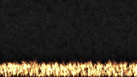 flame fire cg particle animation motion graphics