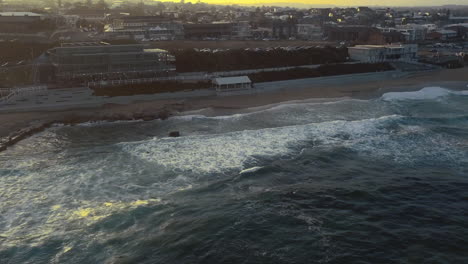 local beach in newcastle, australia