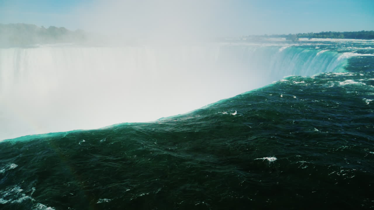 나이아가라 호스슈 폭포 슬로우 모션