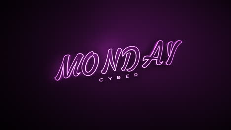 monochrome cyber monday on fashion purple gradient