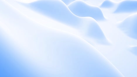 stylish blue white creative abstract low poly background in 4k. abstract wavy pattern move on surface in loop. smooth soft seamless animation. simple minimalistic geometric bg.