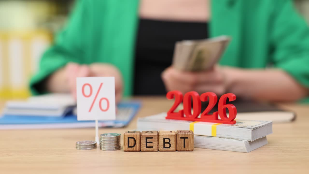 Rimborso del debito nel 2026 con interessi percentuali