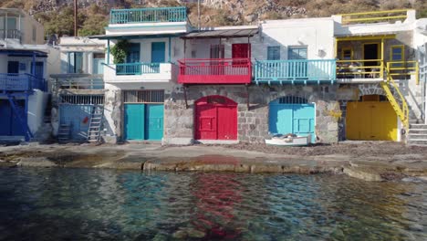 traditional greece- village klima on milos island