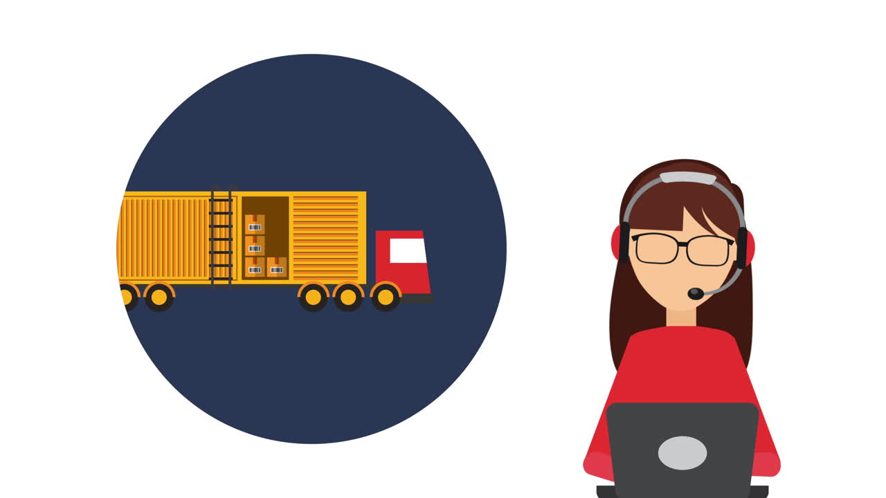 여성 에이전트 지원으로 물류 서비스