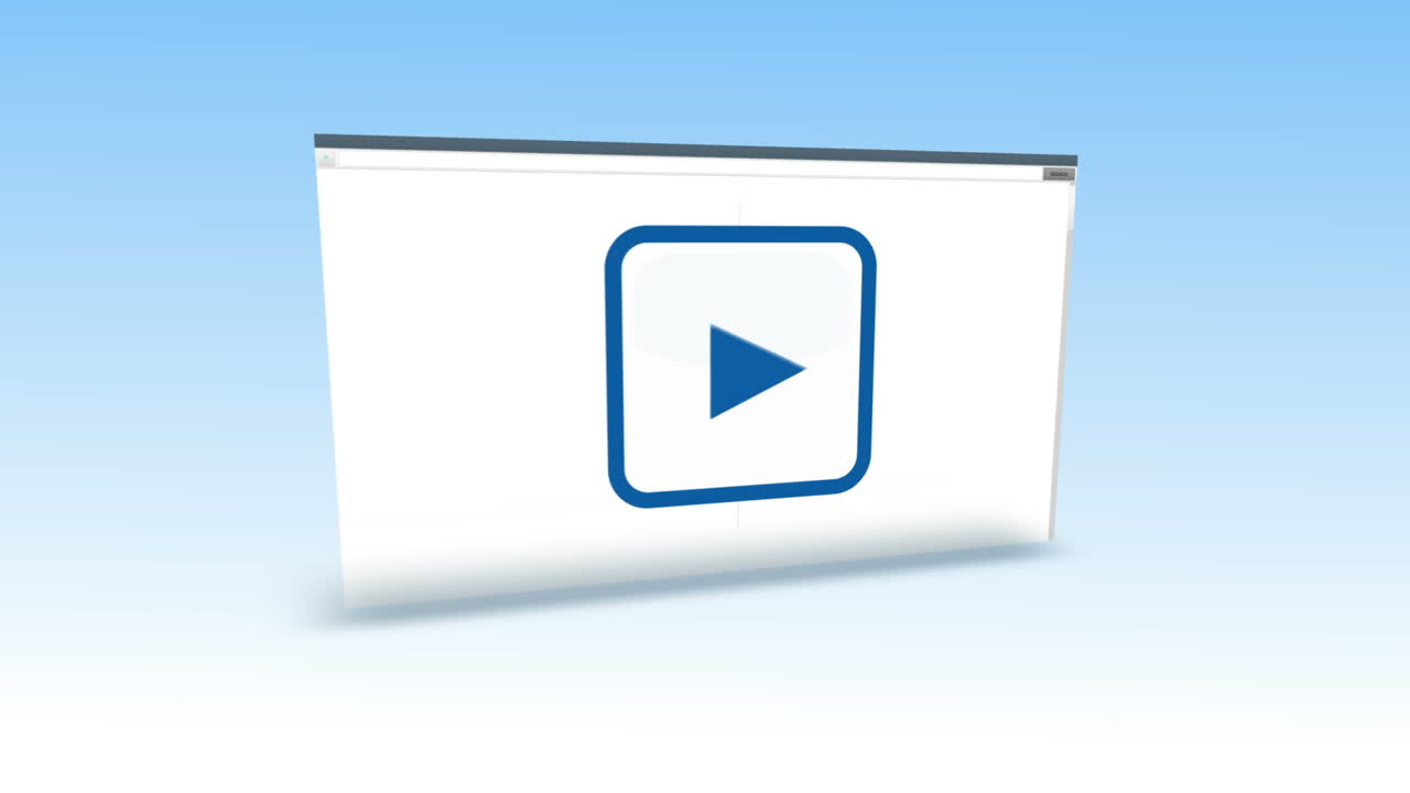 animación que muestra varios símbolos de las redes sociales