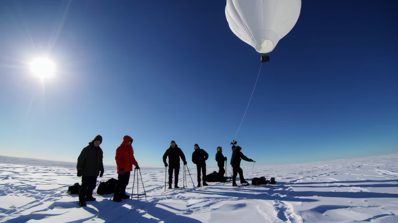 Scientific Balloon Deployment in Antarctica