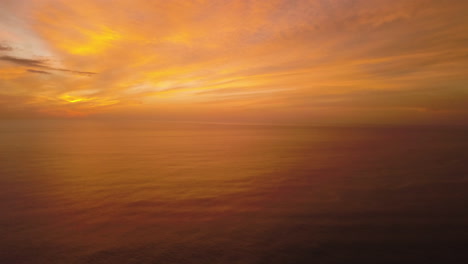 Incredible-aerial-view-of-a-colourful-ocean-during-sunset