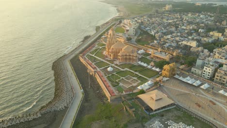 12 jyotirlingas in india, temples of lord shiva, indian temple architecture, somnath temple aerial view