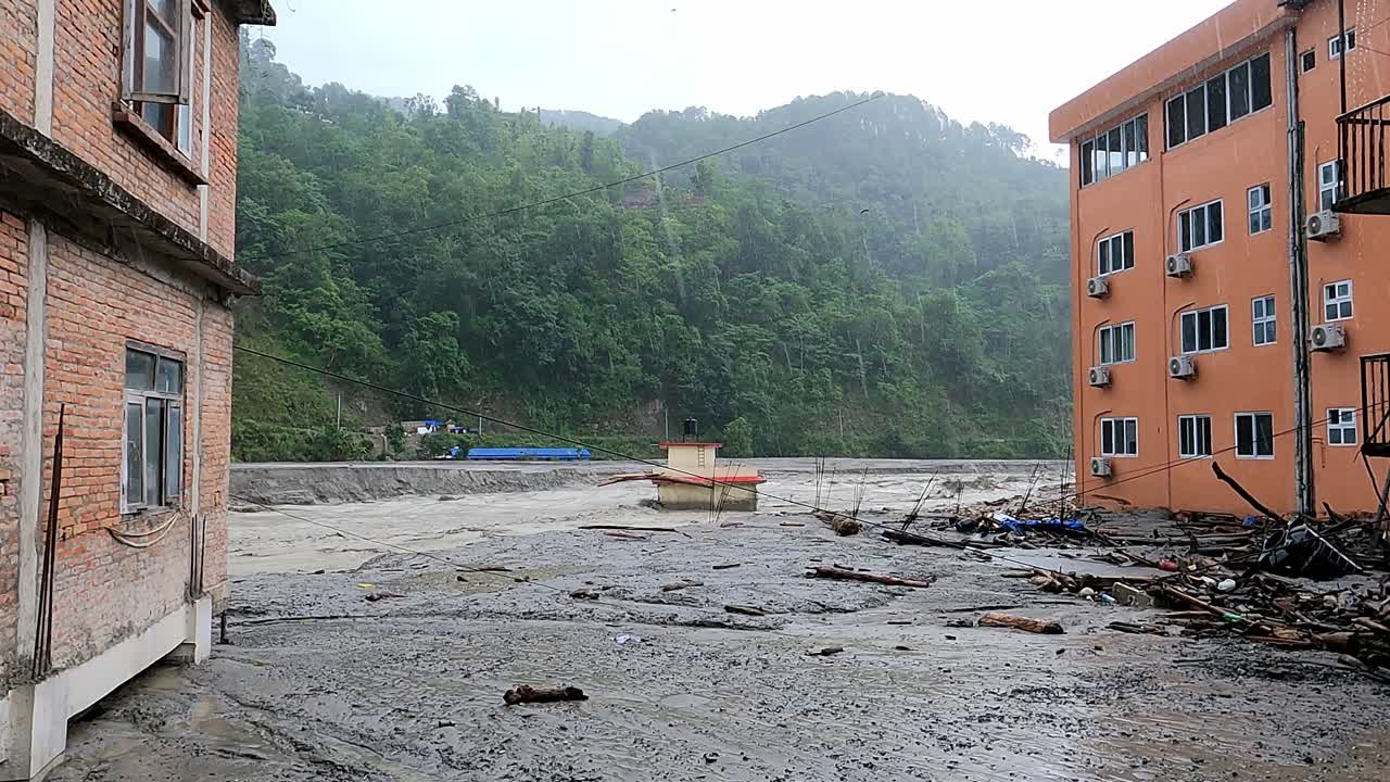 Heavy monsoon rains triggered severe flooding across parts of Nepal, displacing families, destroying homes, and affecting transportation, agriculture, and livelihoods in both urban and rural areas.