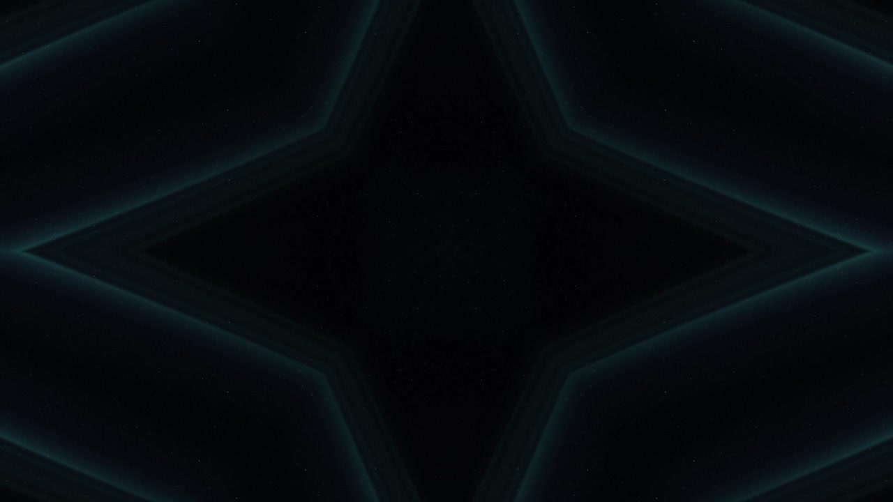 Loop continuo di motivo geometrico a caleidoscopio