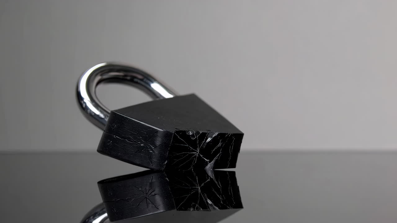 Broken Padlock